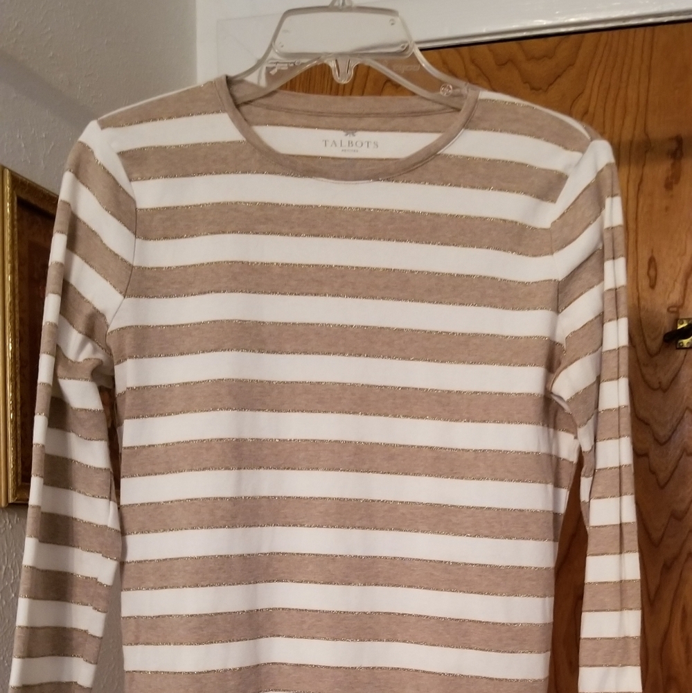 Talbots Striped Tee